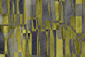 tekstura, 2019, (media mieszane) autorstwa Alex Caminker