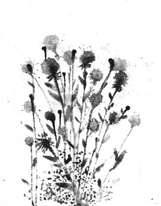 Abstrakcyjne plamy atramentu autorstwa Alex Walsh