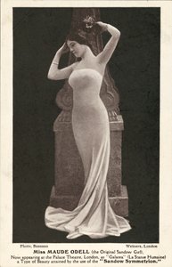 Maude Odell, amerykańska aktorka teatralna (b/w zdjęcie)