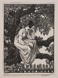 Duński:  Winieta do "Posthuset i Hirschholm" H. Hertza