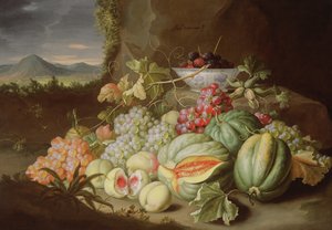 Martwa natura z owocami