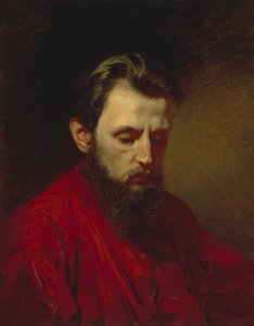 Portret malarza Wiaczesława Grigorievicha Schwartza 1838-1869, 1870