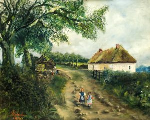 Zakątek, Invergowrie autorstwa Alexander Duff Robertson