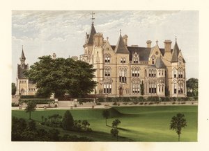 Bestwood Lodge., Nottinghamshire, Anglia. autorstwa Alexander Francis (after) Lydon