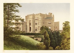 Zamek Birr, Hrabstwo Offaly, Irlandia. autorstwa Alexander Francis (after) Lydon