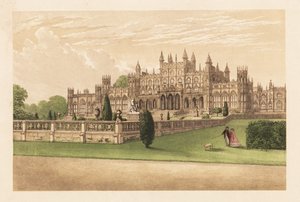 Eaton Hall, Cheshire, Anglia. autorstwa Alexander Francis (after) Lydon