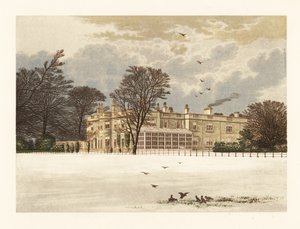 Ednaston Lodge, Derbyshire, Anglia. autorstwa Alexander Francis (after) Lydon