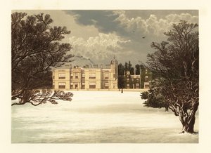 Eshton Hall, Yorkshire, Anglia. autorstwa Alexander Francis (after) Lydon