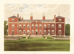 Euston Hall, Suffolk, Anglia. autorstwa Alexander Francis (after) Lydon