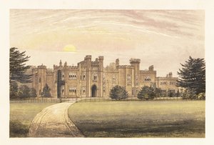 Garnstone, Herefordshire, Anglia. ,1880 (grawerowanie) autorstwa Alexander Francis (after) Lydon