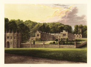 Lanhydrock House, Kornwalia, Anglia. autorstwa Alexander Francis (after) Lydon