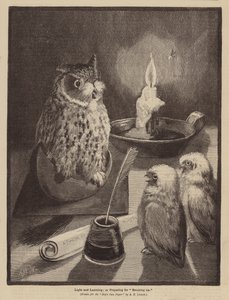 Światło i nauka, czyli przygotowanie do zerwania (litografia) autorstwa Alexander Francis (after) Lydon