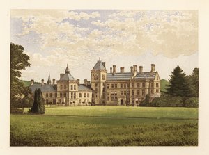 Walton Hall, Warwickshire, Anglia. autorstwa Alexander Francis (after) Lydon