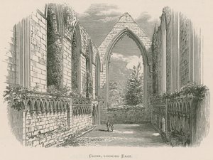 Bolton Priory, chór, patrząc na Wschód autorstwa Alexander Francis Lydon
