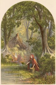 Ilustracja do Opuszczonej wioski złotnika autorstwa Alexander Francis Lydon
