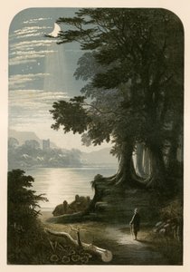 Ilustracja do Il Penseroso Miltona autorstwa Alexander Francis Lydon