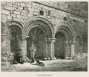 Opactwo Kirkstall, Kapitularz autorstwa Alexander Francis Lydon