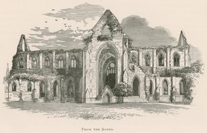 Opactwo Tintern, od południa autorstwa Alexander Francis Lydon