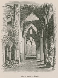 Opactwo Tintern, Nawa, patrząc na wschód autorstwa Alexander Francis Lydon