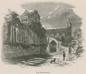 Opactwo Tintern, refektarz autorstwa Alexander Francis Lydon