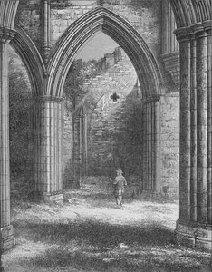 Zakrystia, opactwo Rievaulx, ok. 1880, 1897 r.