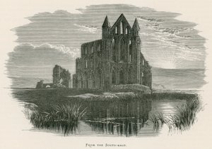 Opactwo Whitby, od południowego wschodu autorstwa Alexander Francis Lydon