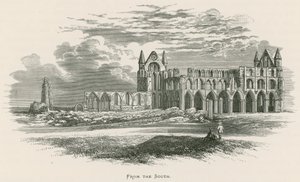 Opactwo Whitby, od południa autorstwa Alexander Francis Lydon