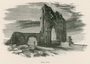 Whitby Abbey, West End autorstwa Alexander Francis Lydon