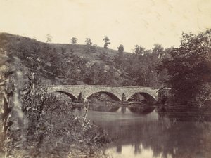 Antietam Bridge, On the Sharpsburg and Boonsboro Turnpike, nr 1, wrzesień 1862, 1862. autorstwa Alexander Gardner
