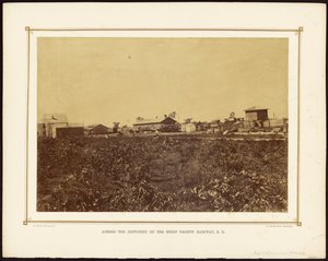 [Depot, Lawrence, Kansas] autorstwa Alexander Gardner