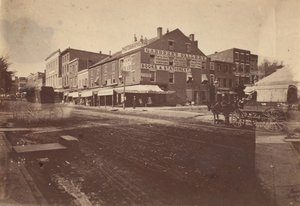 Galeria Gardnera, 7th and D Streets, Washington, DC, 1864. autorstwa Alexander Gardner