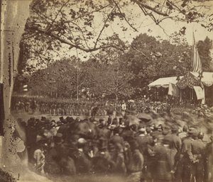 [Grand Army Review, Washington, DC], maj 1865. autorstwa Alexander Gardner