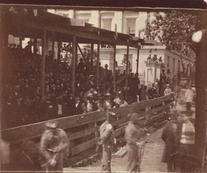 [Grand Army Review, Washington], 23 lub 24 maja 1865. autorstwa Alexander Gardner