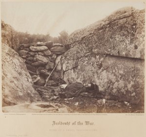 Dom zbuntowanego strzelca wyborowego, Gettysburg, lipiec