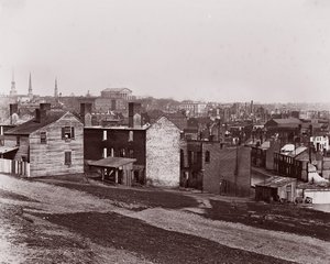 Richmond po ewakuacji, 1865. autorstwa Alexander Gardner