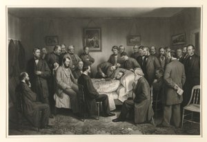 Lincoln na łożu śmierci