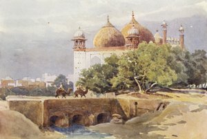 Jama Masjid, Agra autorstwa Alexander Henry Hallam Murray