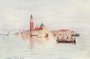Wenecja, San Giorgio (kolor lito) autorstwa Alexander Henry Hallam Murray