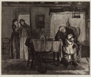 Scena z "Dory" Tennysona autorstwa Alexander Hohenlohe Burr