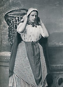 Żona ryb z Newhaven, Szkocja, 1912 r autorstwa Alexander Inglis
