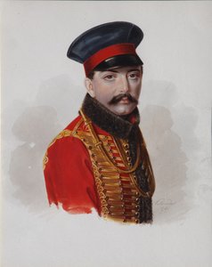 Portret księcia Aleksandra Fiodorowicza Galitzine-Prozorovsky 1810-1898, 1840