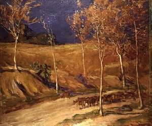Bydło w dolinie autorstwa Alexander Jamieson