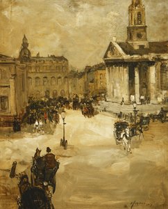 St Martins in the Field z Trafalgar Square autorstwa Alexander Jamieson