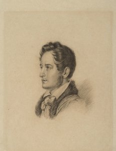 Portret autora Aleksandra Hercena 1812-1870, ok. 1836 autorstwa Alexander Lavrentievich Vitberg