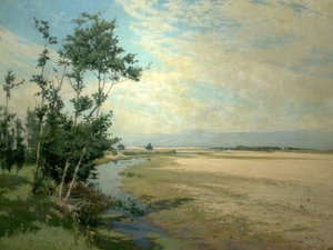 Findhorn Backwater, Moray Firth, Szkocja, 1886