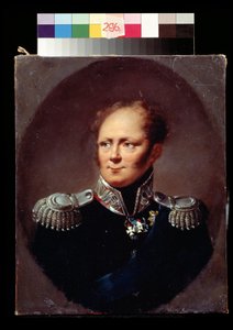 Portret cesarza Aleksandra I. Aleksander I Pawłowicz Romanow (1777-1825), cesarz Rosji. Obraz Aleksandra (Alexandre) Molinari (1772-1831). Olej na płótnie. Muzeum Sztuk Pięknych im. Puszkina w Moskwie.