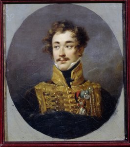 Portret hrabiego Aleksandra Olsufiewa (1790-1853). (Portret hrabiego Aleksandra Olsufiewa). Obraz Aleksandra (Alexandre) Molinari (1772-1831), olej na płótnie