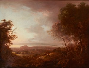 Widok na Edynburg z Blackford Hill (na płótnie) autorstwa Alexander Nasmyth