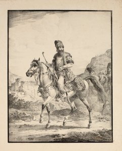 Perski na koniu, 1820