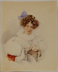 Portret Jekateryny Pawłownej Bakuniny 1795-1869, przed 1832 r.
